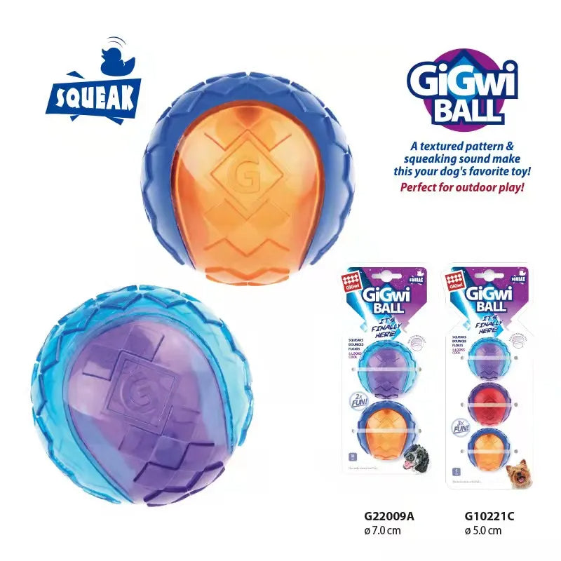 Dog Balls Toys, Durable Interactive Dog Toys, Gigwi Ball, Gigwi Pet Toys G-Ball, Puppy Toy, Gift For Pet 32