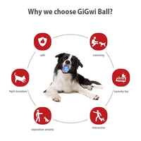 Thumbnail for Dog Balls Toys, Durable Interactive Dog Toys, Gigwi Ball, Gigwi Pet Toys G-Ball, Puppy Toy, Gift For Pet 32