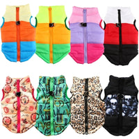 Thumbnail for 2PCS Winter Warm Dog Coat Jacket Windproof Dog Clothes for Small Dogs Padded Clothing Chihuahua Clothes Pet Supplies, Gift For Pet 140
