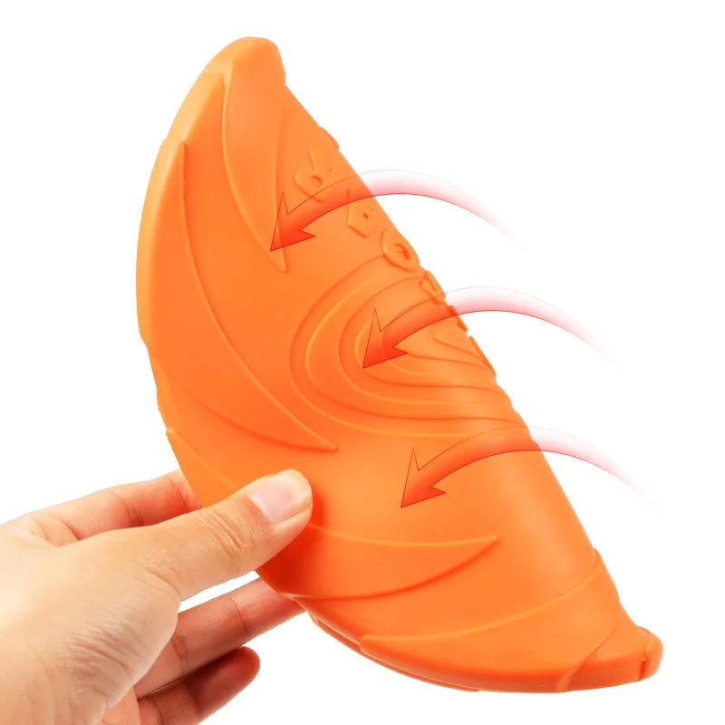 Pet Dog Flying Disk Toy Silicone Dog Cat Toy Dog Game Flying Discs Resistant Chew Puppy Training Interactive Pet Supplies, Puppy Toys, Gift For Pet 40