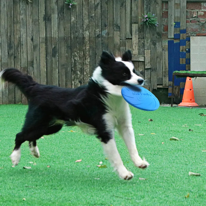 Pet Dog Flying Disk Toy Silicone Dog Cat Toy Dog Game Flying Discs Resistant Chew Puppy Training Interactive Pet Supplies, Puppy Toys, Gift For Pet 40