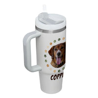 Thumbnail for Custom Pet Photo Tumbler 40oz With Handle, Watercolor Pet Portrait From Photo Tumbler, Puppies Tumbler with Straw, Dog Lover Tumbler, Favorite Pet Tumbler, Stainless Steel Tumbler, Insulated Tumbler, Pet Photo Gift with Custom Pet Image 24