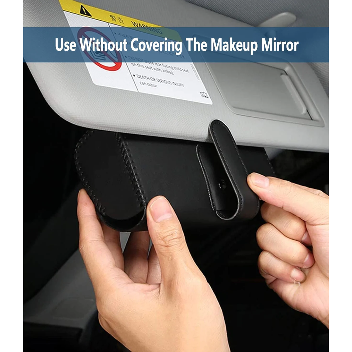 Custom for Cars Sunglasses Holder, Car Sunglasses Organizer Visor Accessories Adsorption Glasses Organizer, Specially