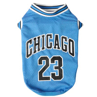 Thumbnail for Summer Dog Clothes Mesh Breathable Sport Dog Jersey Basketball Clothes Puppy T-Shirt Summer Pet Cat Shirts For Small Large Dogs, Gift For Pet 64