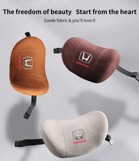 Thumbnail for Custom-Fit for Cars, Car Headrest (2 Piece) Premium Memory Foam Car Neck Pillow with Logo