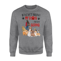 Thumbnail for Personalized Dog Gift Idea - If I Can't Bring My Dog For Dog Mom - Standard Crew Neck Sweatshirt