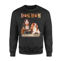 Thumbnail for Personalized Dog Gift Idea - Dog Mom And Book, Gift For Dog Lover - Standard Crew Neck Sweatshirt