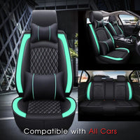Thumbnail for 2 Car Seat Covers Full Set, Custom For Your Cars, Waterproof Leather Front Rear Seat Automotive Protection Cushions, Car Accessories TS13988