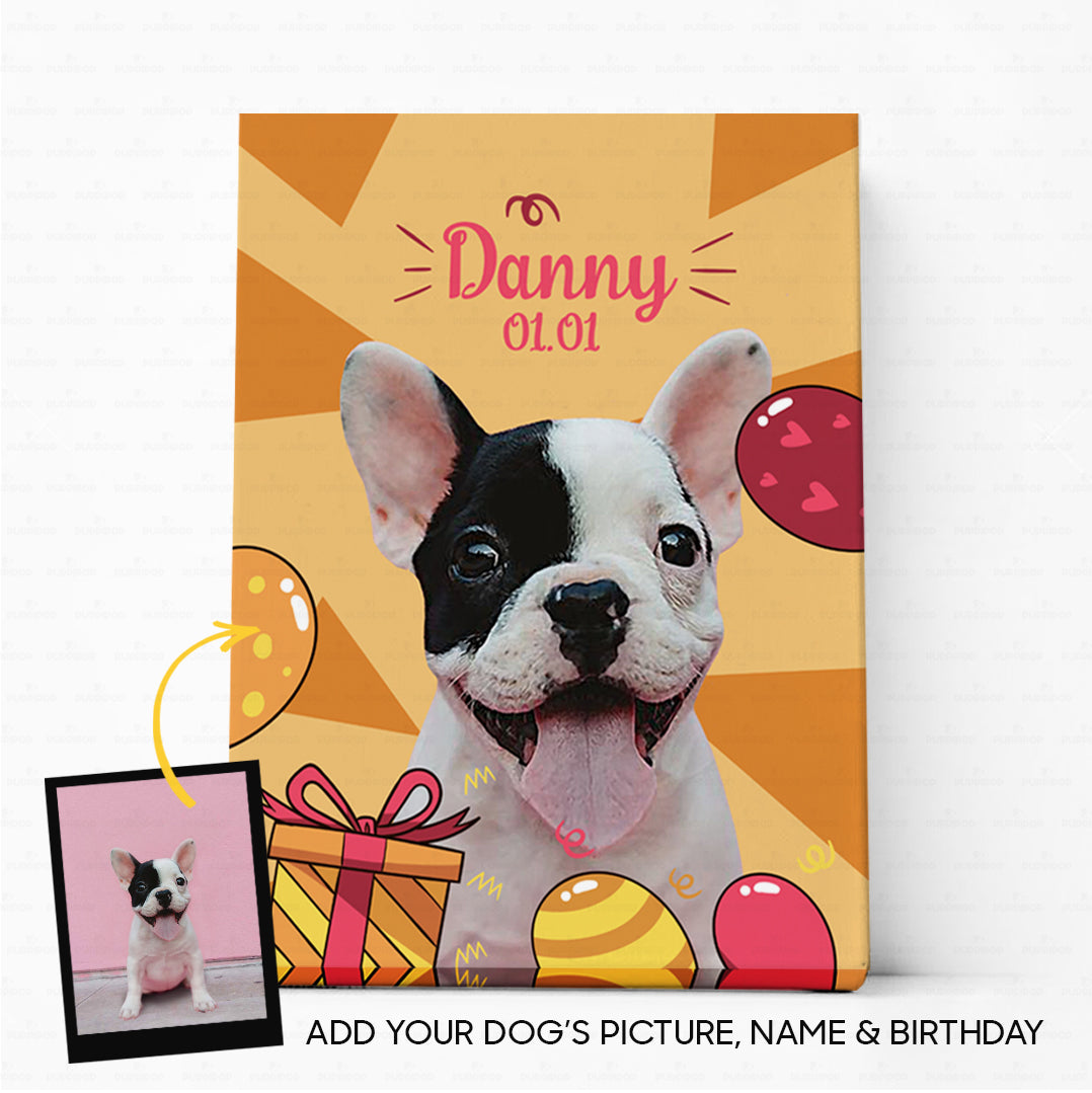 Personalized Creative Dog Gift Idea - Happy Birthday For Dog Lover - Matte Canvas