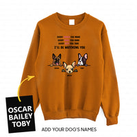 Thumbnail for Personalized Dog Gift Idea - 3 Dog Every Snack You Make 1 For Dog Lovers - Standard Crew Neck Sweatshirt