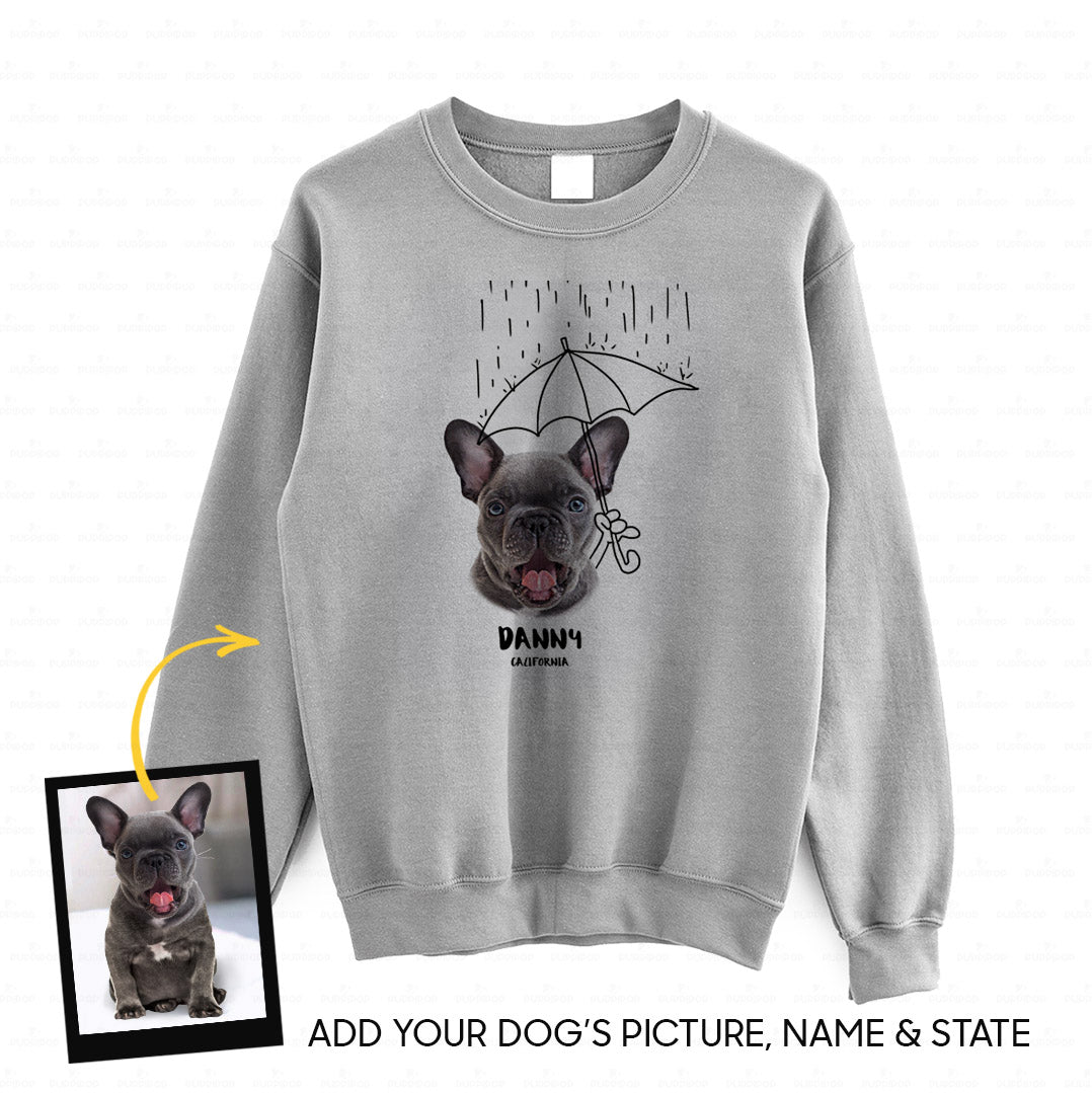 Personalized Gift - Funny Sketching Line Art Gift For Puppy Lovers - Standard Crew Neck Sweatshirt