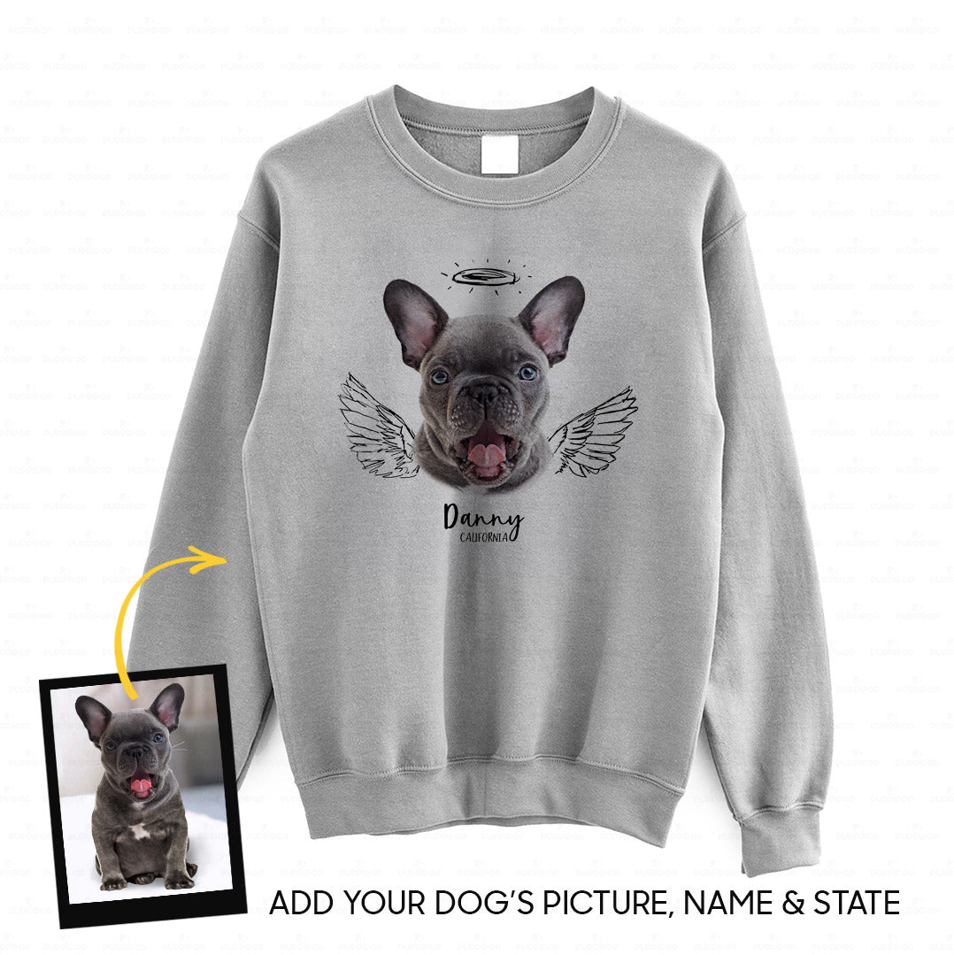 Personalized Gift - Funny Sketching Line Art Gift For Puppy Lovers - Standard Crew Neck Sweatshirt