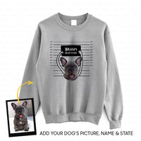 Thumbnail for Personalized Gift - Funny Sketching Line Art Gift For Puppy Lovers - Standard Crew Neck Sweatshirt