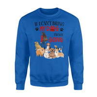 Thumbnail for Personalized Dog Gift Idea - If I Can't Bring My Dog For Dog Mom - Standard Crew Neck Sweatshirt