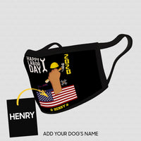 Thumbnail for Personalized Dog Gift Idea - Happy Labor Day 2020 For Dog Lovers - Cloth Mask