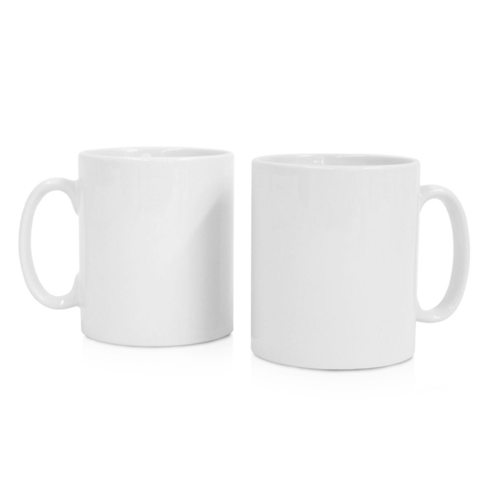 Personalized Dog Gift Idea - Funny Character Line Art For Dog Lovers - White Mug