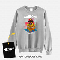 Thumbnail for Personalized Dog Gift Idea - You Are An Awesome Firefighter For Dog Lovers - Standard Crew Neck Sweatshirt