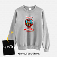 Thumbnail for Personalized Dog Gift - I'm A Proud Mom For Dog Mom - Standard Crew Neck Sweatshirt