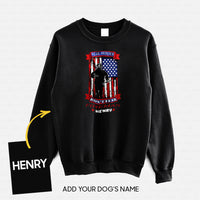 Thumbnail for Personalized Dog Gift Idea - Real Heroes Don't Fear For Dog Lovers - Standard Crew Neck Sweatshirt