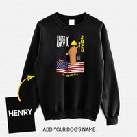 Thumbnail for Personalized Dog Gift Idea - Happy Labor Day 2020 For Dog Lovers - Standard Crew Neck Sweatshirt