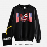 Thumbnail for Personalized Dog Gift Idea - America Let's Say Yes For Dog Lovers - Standard Crew Neck Sweatshirt
