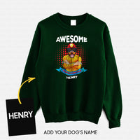 Thumbnail for Personalized Dog Gift Idea - You Are An Awesome Firefighter For Dog Lovers - Standard Crew Neck Sweatshirt