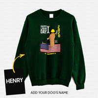 Thumbnail for Personalized Dog Gift Idea - Happy Labor Day 2020 For Dog Lovers - Standard Crew Neck Sweatshirt