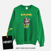 Thumbnail for Personalized Dog Gift Idea - Celebrate Labors Day We Are Working Hard For Dog Lovers - Standard Crew Neck Sweatshirt