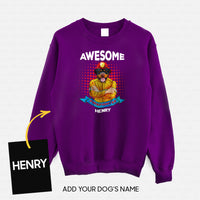 Thumbnail for Personalized Dog Gift Idea - You Are An Awesome Firefighter For Dog Lovers - Standard Crew Neck Sweatshirt