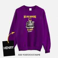 Thumbnail for Personalized Dog Gift Idea - Celebrate Labors Day We Are Working Hard For Dog Lovers - Standard Crew Neck Sweatshirt