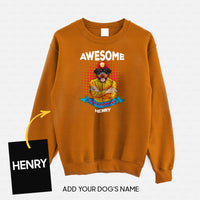 Thumbnail for Personalized Dog Gift Idea - You Are An Awesome Firefighter For Dog Lovers - Standard Crew Neck Sweatshirt