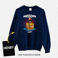Thumbnail for Personalized Dog Gift Idea - You Are An Awesome Firefighter For Dog Lovers - Standard Crew Neck Sweatshirt