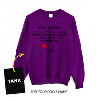 Thumbnail for Personalized Dog Gift Idea - Dear Dog Dad 1 For Dog Lovers - Standard Crew Neck Sweatshirt