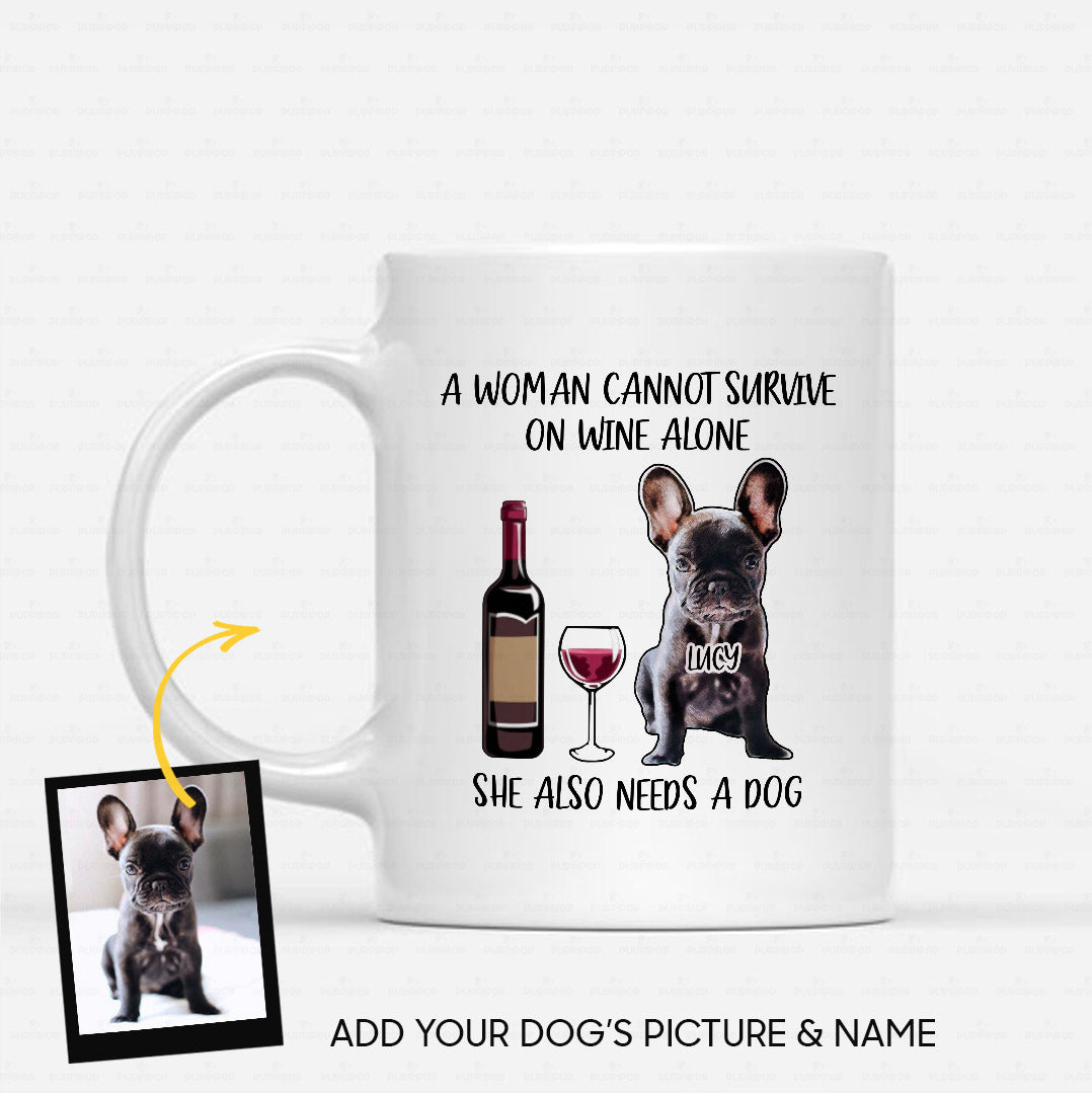 Custom Dog Mug - Personalized Creative Gift Idea - A Dog Is Necessary For Dog Lover - White Mug