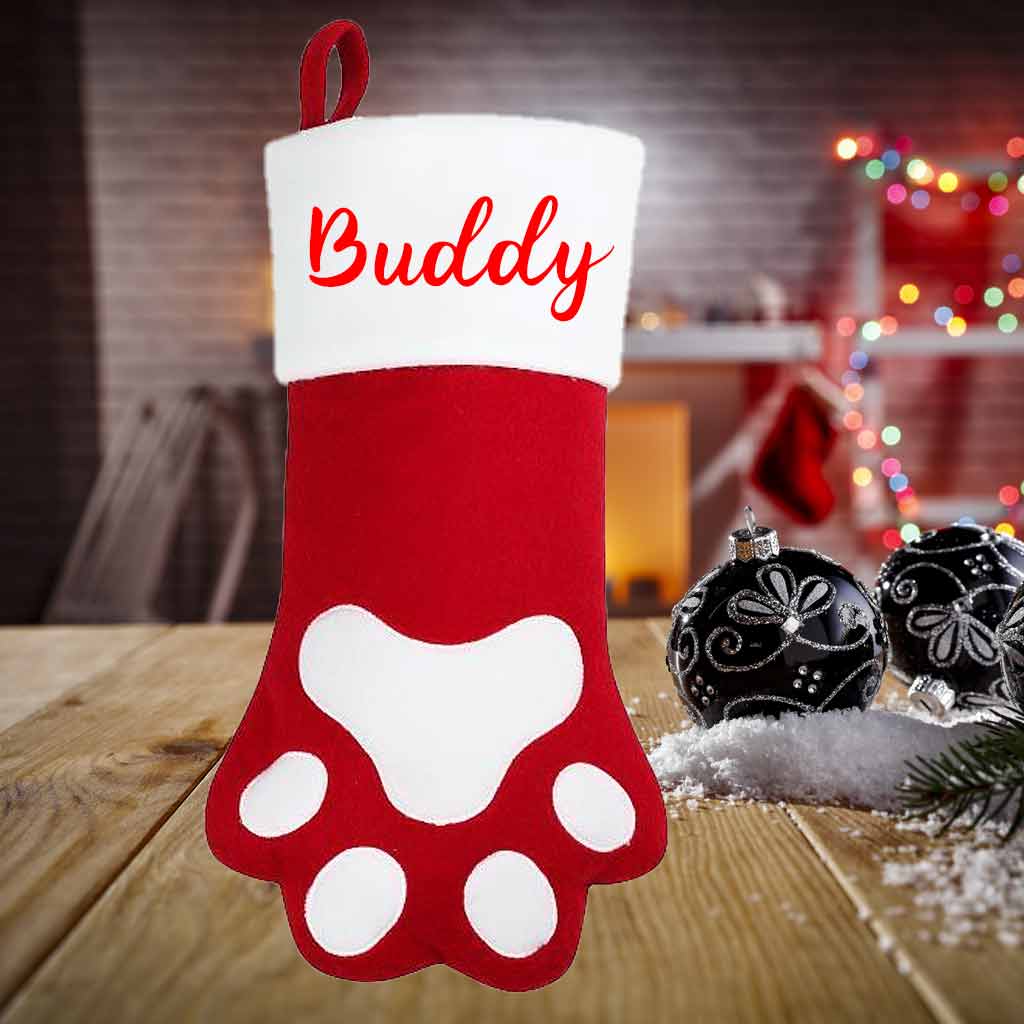 A Paw-some Christmas Crafting Personalized Dog Christmas Stockings