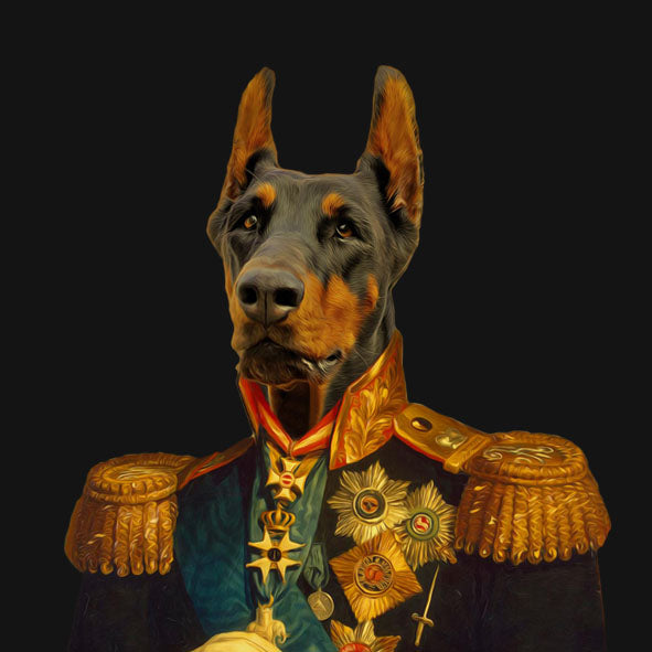 Royal Dog's Portrait