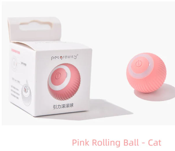 Interactive Pet Ball Peppy Pet Ball Cat Toys Automatic Rolling Ball Automatic Moving Bouncing Rotating Ball Pet Ball Toys for Pet Dog Cat, Puppy Toys, Gift For Pet 42