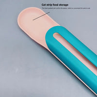 Thumbnail for 4 PCS Pet Feeder Cat Strip Squeeze Spoon, Multifunctional Pet Spoons Cat Feeder, Cat Wet Food Spoon Pet Food Spoon for Lickable Wet Cat Treats Pet Liquid Snack Feeding 93