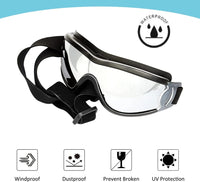 Thumbnail for 2PCS Protective Goggles for Dogs and Cats - Sunglasses - UV Protection - Cool Glasses for Small Dogs - Outdoor Riding 138