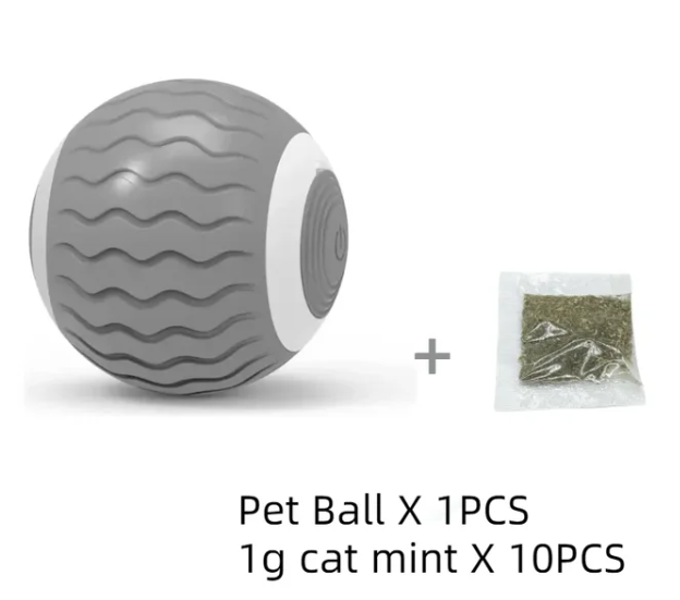 Interactive Pet Ball Peppy Pet Ball Cat Toys Automatic Rolling Ball Automatic Moving Bouncing Rotating Ball Pet Ball Toys for Pet Dog Cat, Puppy Toys, Gift For Pet 42