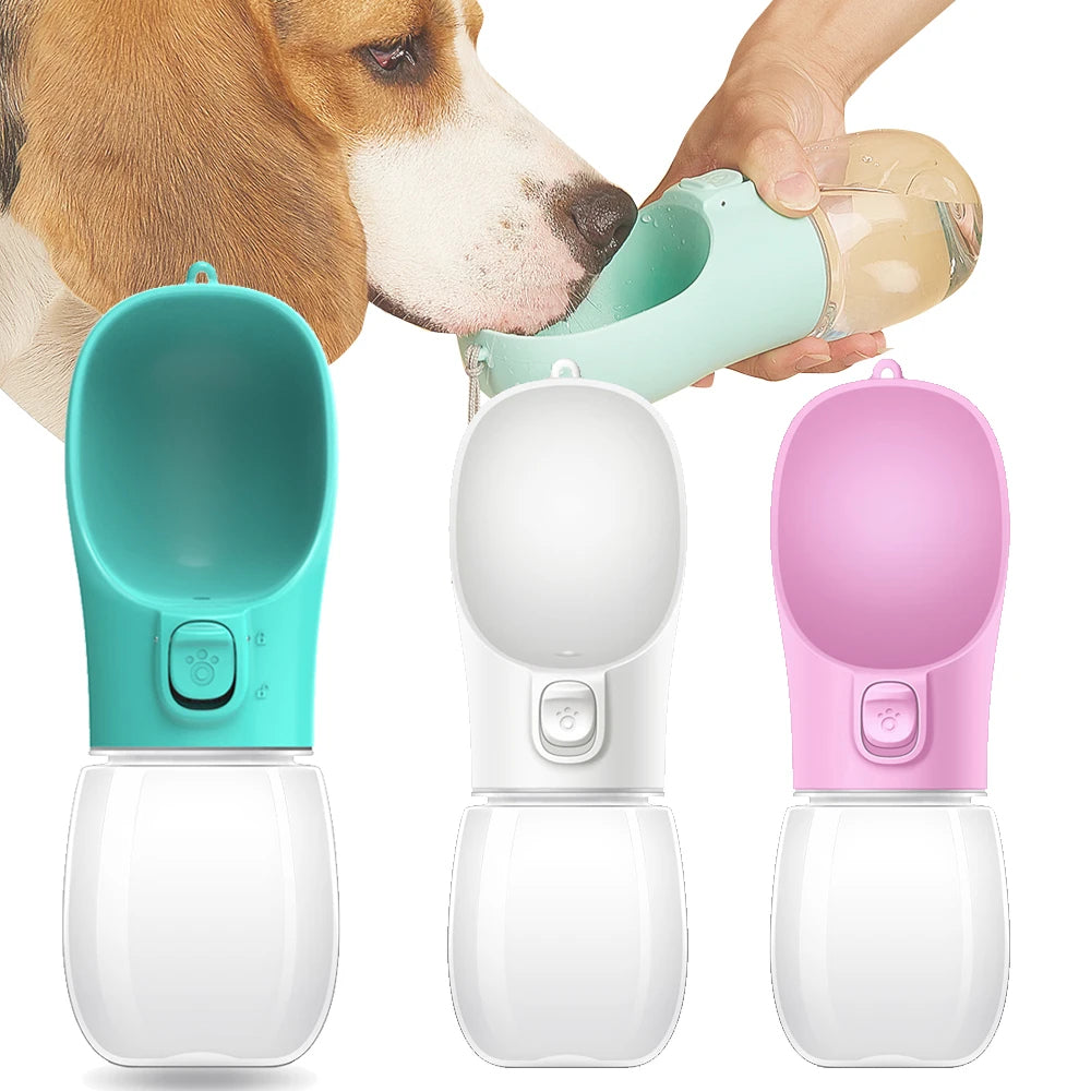 2PCS Dog Water Bottle, Leak Proof Portable Pet Water Bottles for Dogs, Puppy Water Dispenser with Drinking Feeder for Travel 94