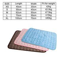 Thumbnail for 2PCS Pet Cooling Mat & Washable Pee Pad | Dog Non-Toxic Summer Spring Hot Weather | Cat Puppy Washable 141
