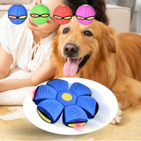 Thumbnail for UFO LED Dog Ball, Interactive ball toy, motion sensor, bouncing ball for dogs and cats Perfect for Active Dogs and Pet Exercise Glow Dog Toy, Puppy Toys, Gift For Pet 45