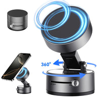 Thumbnail for Mini 360° Magnetic Phone Holder – Foldable Suction Stand for iPhone & Android, Double-Sided Mount