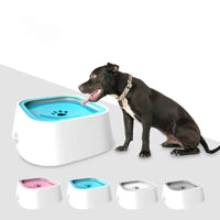 Thumbnail for 1.5L Dog ABS Plastic Drinking Water Floating Bowl Non-Wetting Mouth Cat Bowl without Spill Drinking Water Dispenser Dog Bowl 125