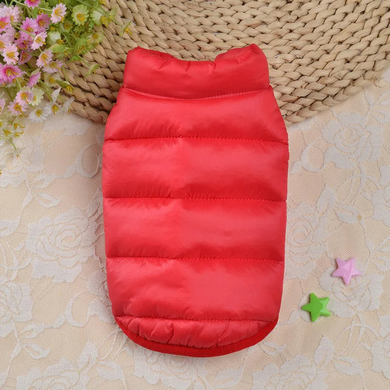 Winter Warm Dog Coat Jacket Windproof Dog Clothes for Small Dogs Padded Clothing Chihuahua Clothes Pet Supplies, Gift For Pet 139