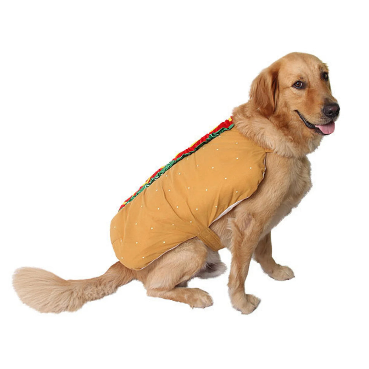 Pet Transformation Costume Folding Clothes Dog Shirts for Small Dogs Halloween Costumes Dog Burger Outfit Cat Hotdog Clothes, Gift For Pet 79