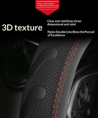 Thumbnail for Carbon Fiber Style Steering Wheel Cover – Breathable Anti-Slip Wear-Resistant Universal Interior Accessory