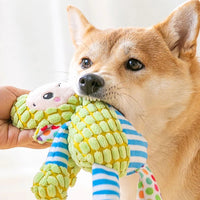 Thumbnail for Animals Dog Plush Toy, Interactive Squeaky Chew Toy, Durable Teeth Cleaning Toy, Soft Plush Toy, Pet Accessories for Fun Play, Puppy Toys, Gift For Pet 51