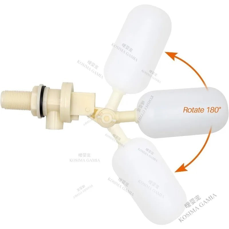 1/2 Inch Livestock Water Float Valve – Automatic Water Level Control for Animal Troughs